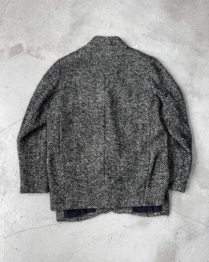 ISABEL MARANT ETOILE FW14 WOOL DENVER SHORT HERRINGBONE COAT