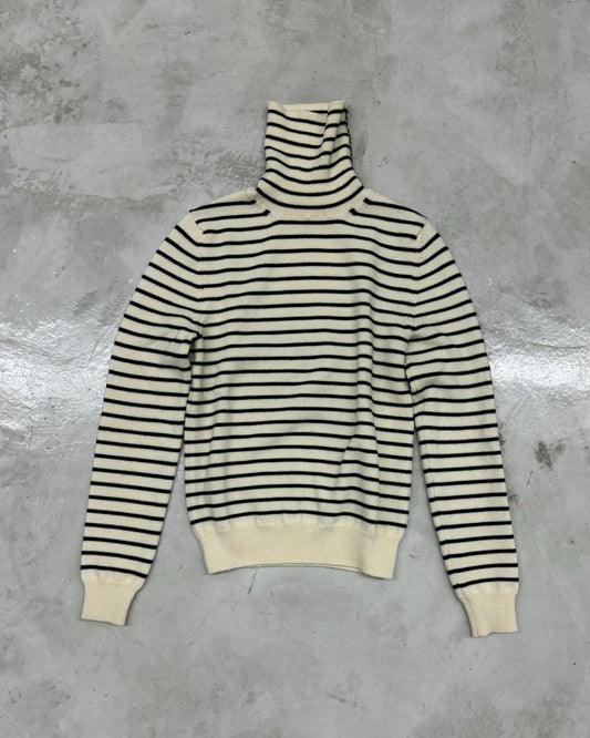 CELINE FW19 TURTLENECK STRIPED SWEATER