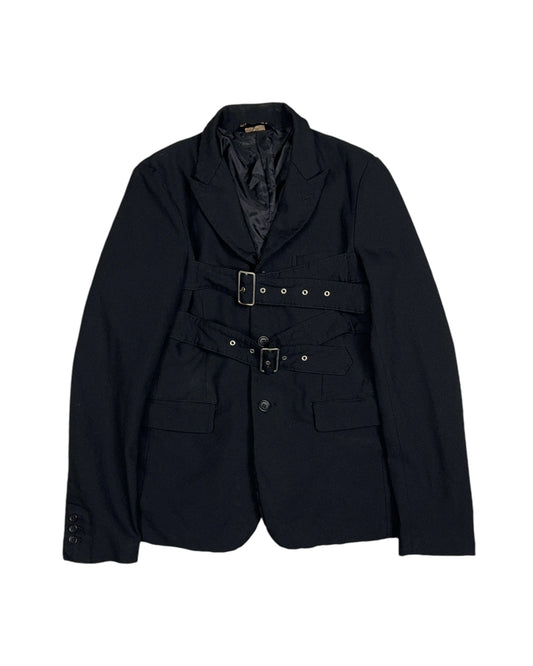 BLACK COMME DES GARCONS FW16 BONDAGE BLAZER