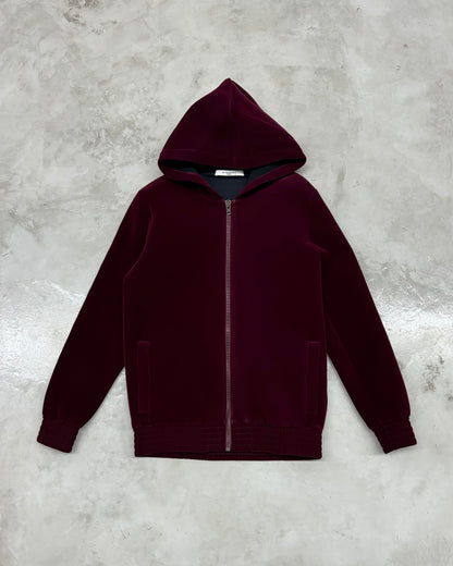 GIVENCHY FW16 VELVET COBRA ZIP HOODIE