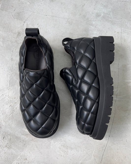 BOTTEGA VENETA PRE-FALL 2020 QUILTED PADDED LOAFERS