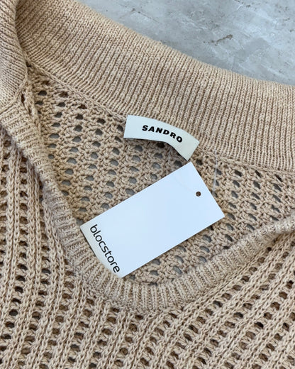 SANDRO SS22 KNIT SWEATER