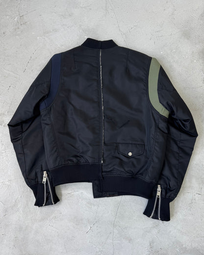 99%IS FW16 DECONSTRUCTED BOMBER JACKET