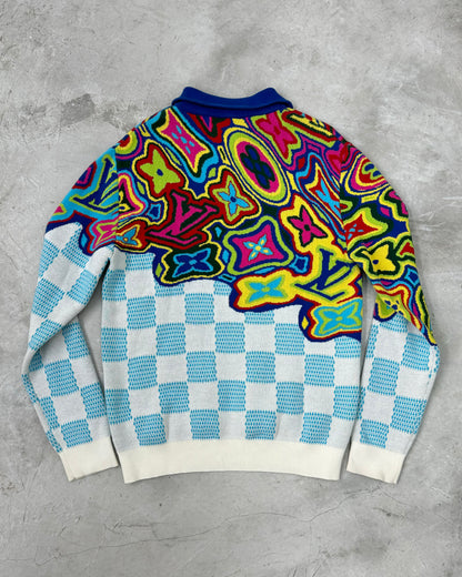 LOUIS VUITTON SS21 DISTORTED MONOGRAM SWEATER