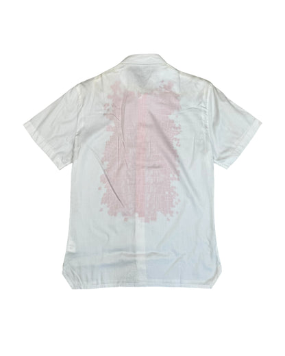 KRIS VAN ASSHE SS14 CROCODILE PLACED PATTERN SHIRT