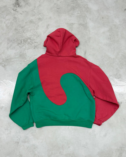 ERL SS21 SWIRL FLEECE HOODIE