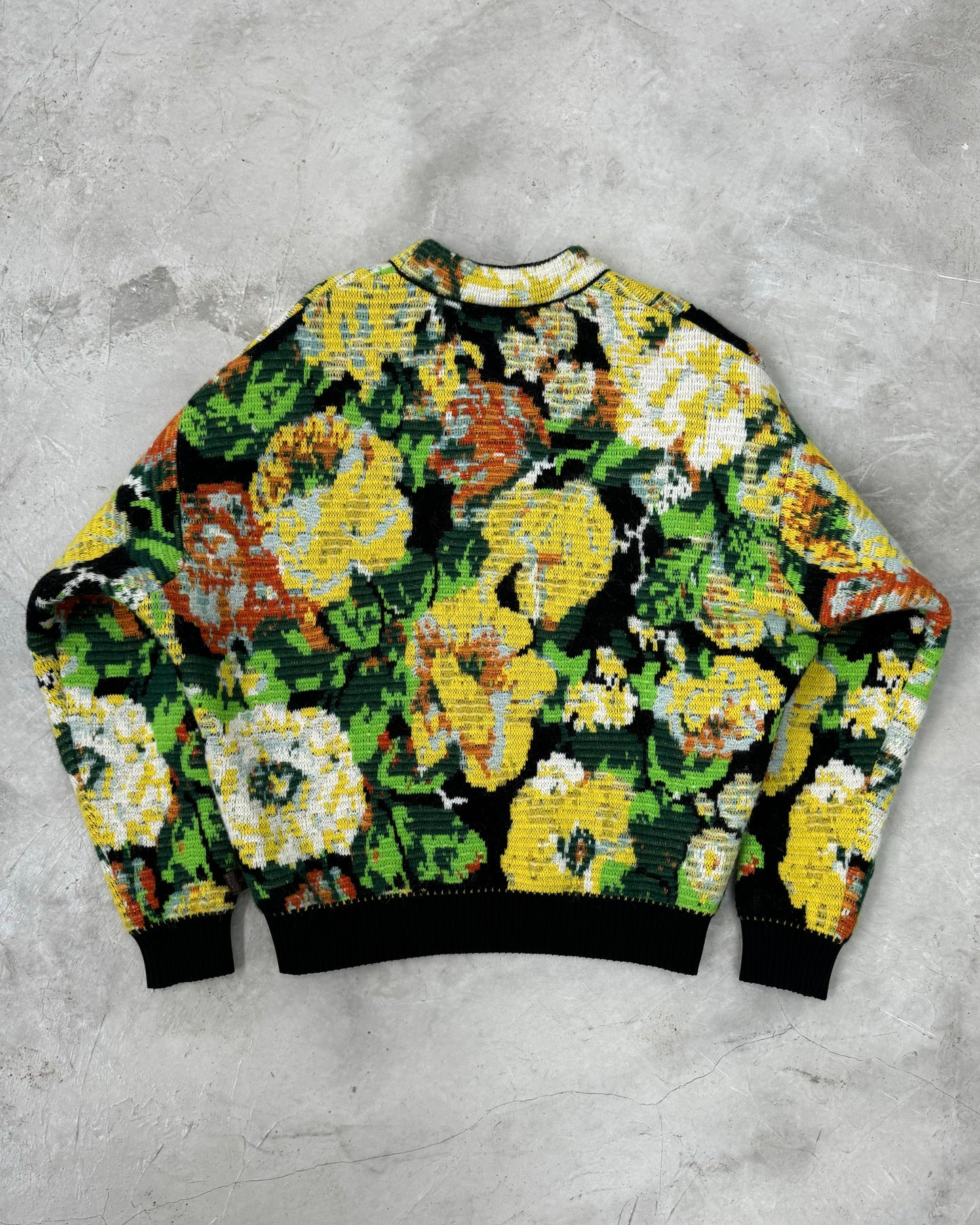 LOUIS VUITTON X DAVID SIMS FW22 FLORAL JACQUARD SWEATERS