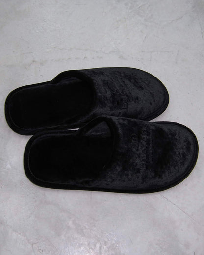 BALENCIAGA SS20 HOTEL VELVET SLIPPER