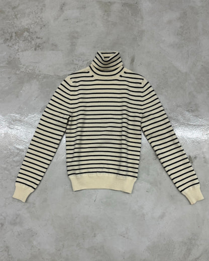 CELINE FW19 TURTLENECK STRIPED SWEATER