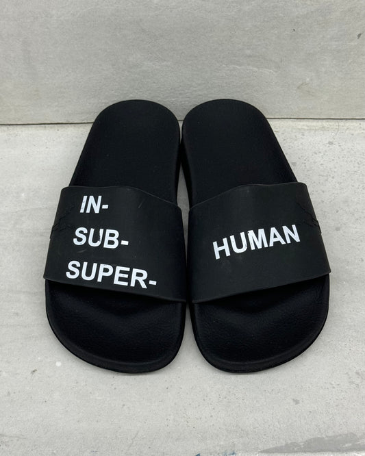 RICK OWENS DRKSHDW SS21 RUBBER SLIDES