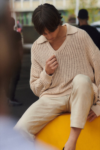 SANDRO SS22 KNIT SWEATER