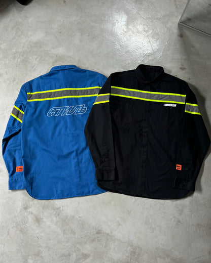 HERON PRESTON SS19 REFLECTOR WORK SHIRT